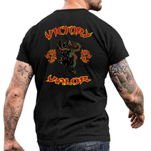 Load image into Gallery viewer, Panther Vinyl Graphic T-Shirt with Victory &amp; Valor™