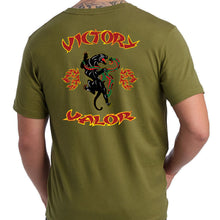 Load image into Gallery viewer, Panther Vinyl Graphic T-Shirt with Victory &amp; Valor™